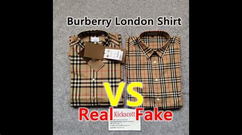 burberry knock off clothes|how to tell if burberry is real.